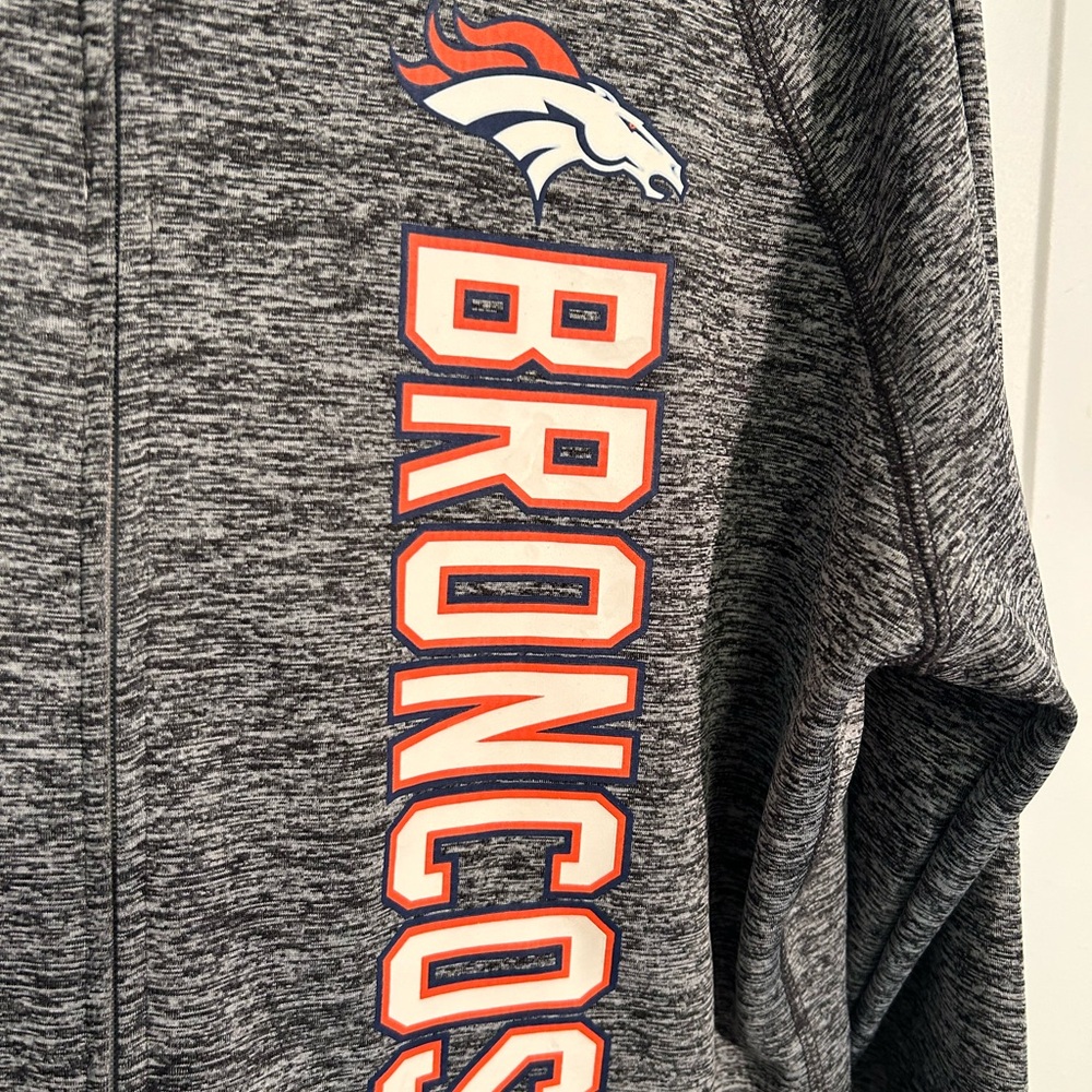 Denver Broncos NFL Team Apparel Hoodie XL - Picture 3 of 6
